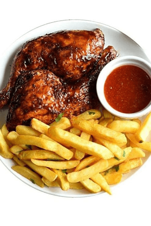 CHICKEN AND CHIPS